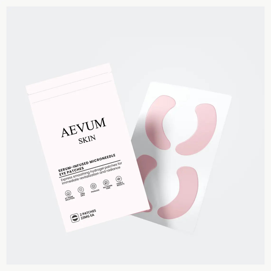 Serum-Infused Microneedle Eye Patches